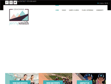 Tablet Screenshot of jennysmithcoaching.com